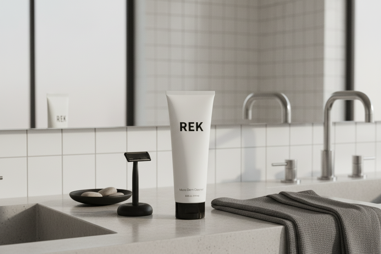 Micro-Derm Cleanser – Exfoliating & Renewing | REK Cosmetics