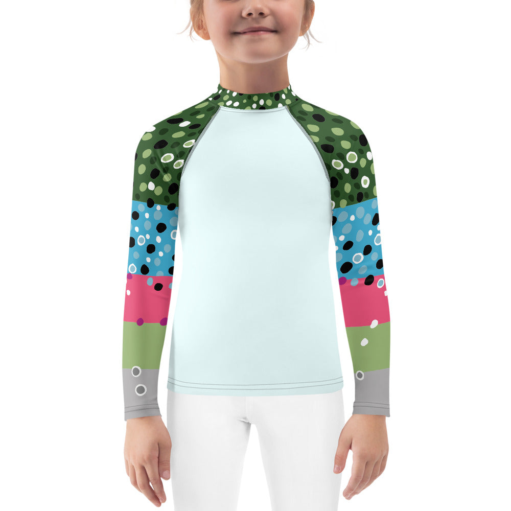 Kid Rainbow Trout Fishing Shirt (2T-7)