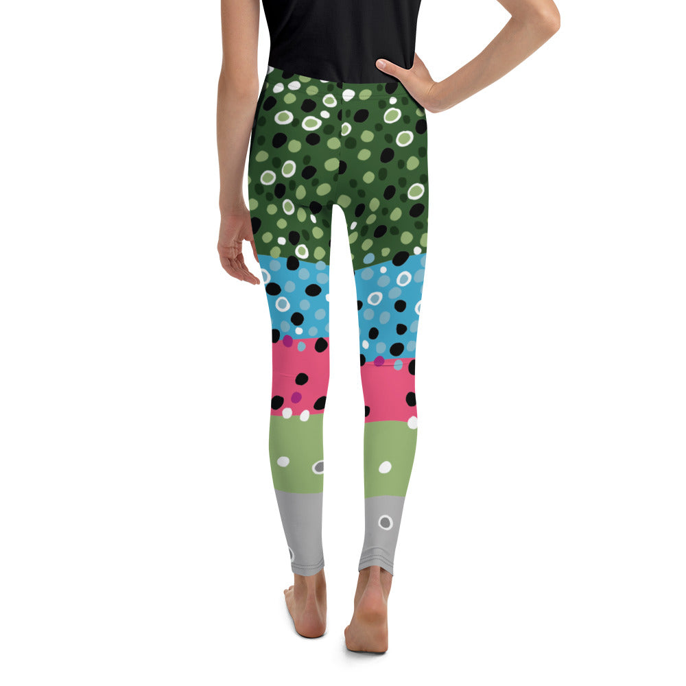 Rainbow Trout Youth Leggings (8-20)