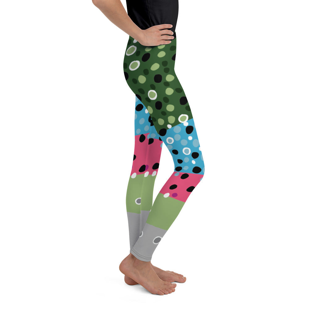 Rainbow Trout Youth Leggings (8-20)