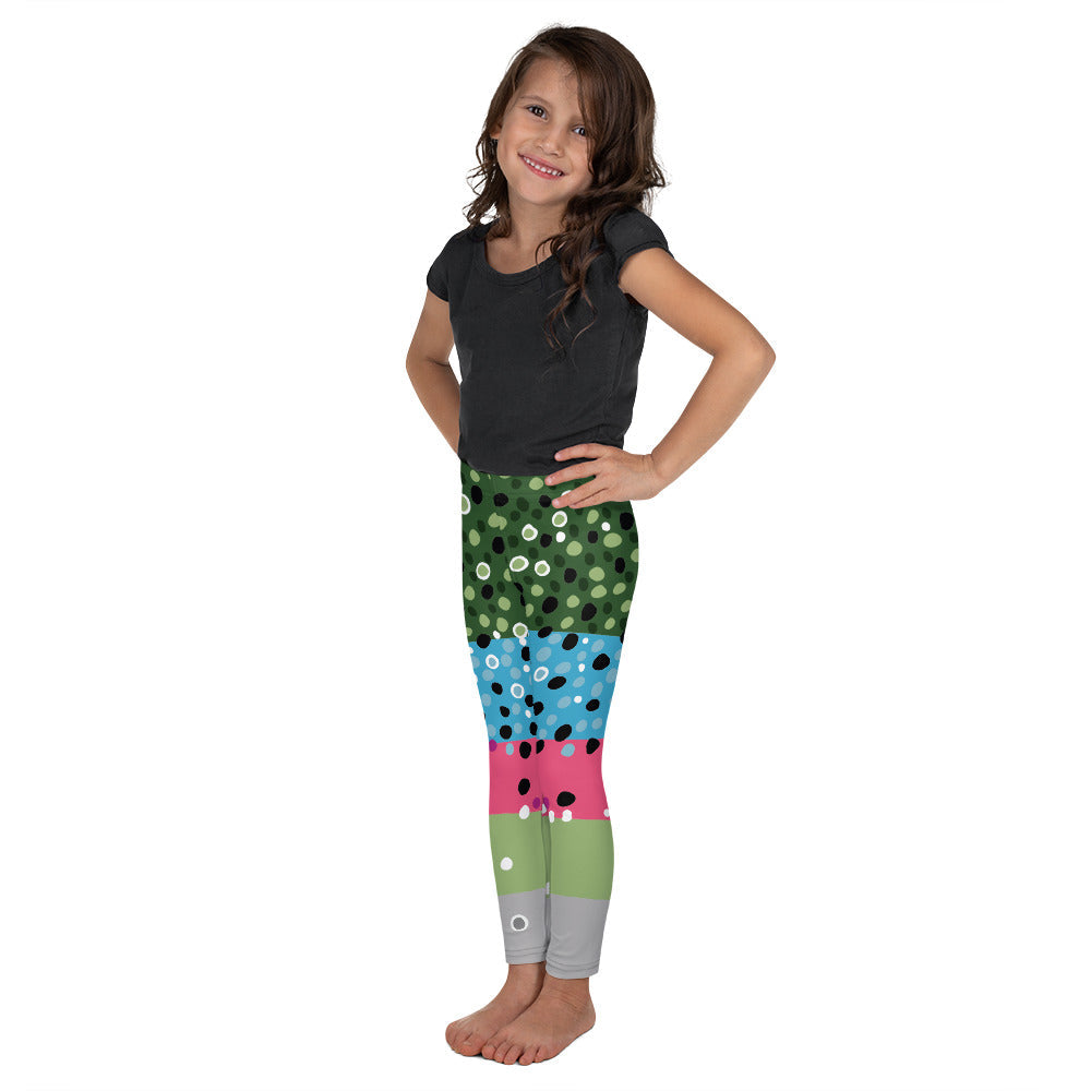 Rainbow Trout Kid Leggings (2T-7)
