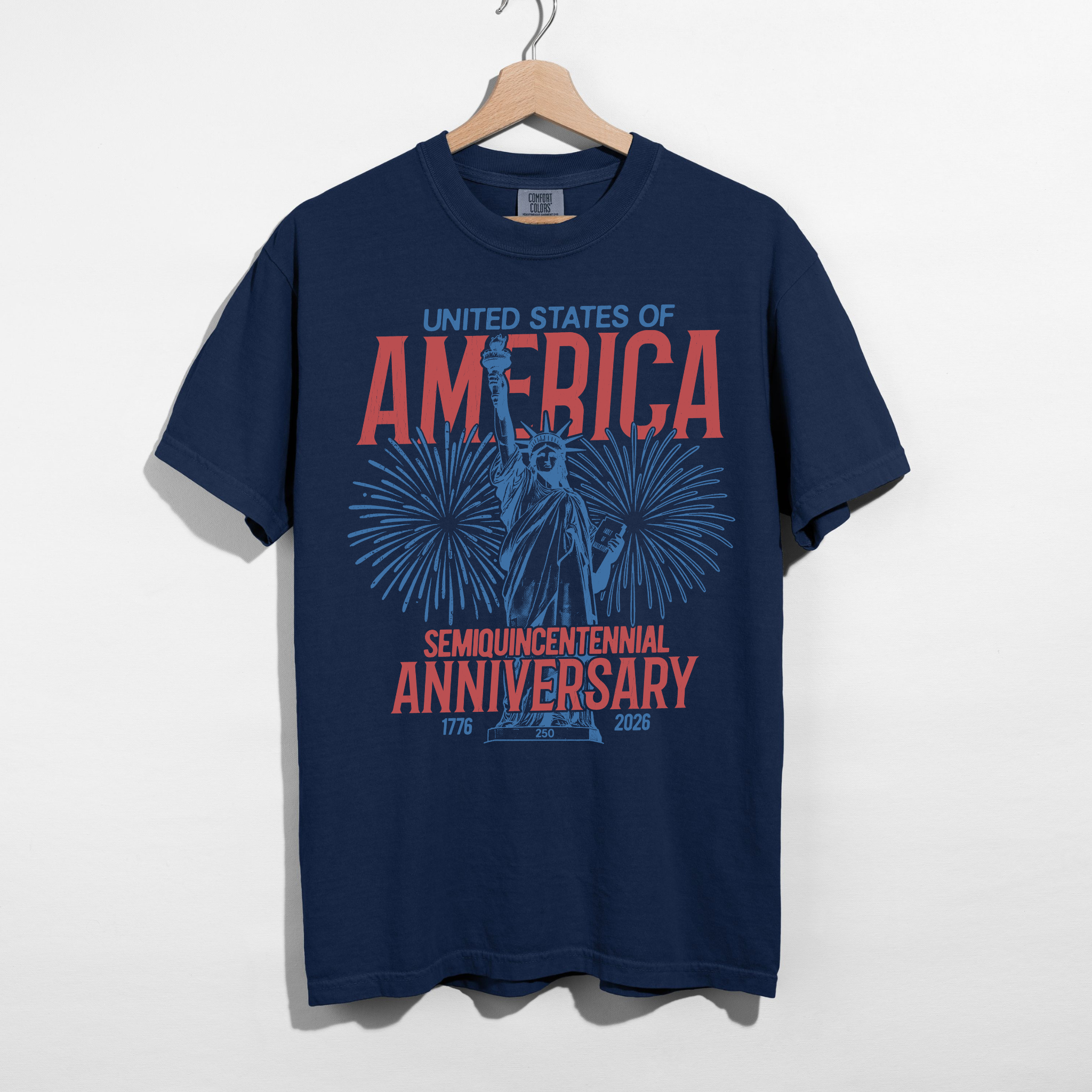 America 250th Anniversary Graphic Tee – 2026 Semiquincentennial