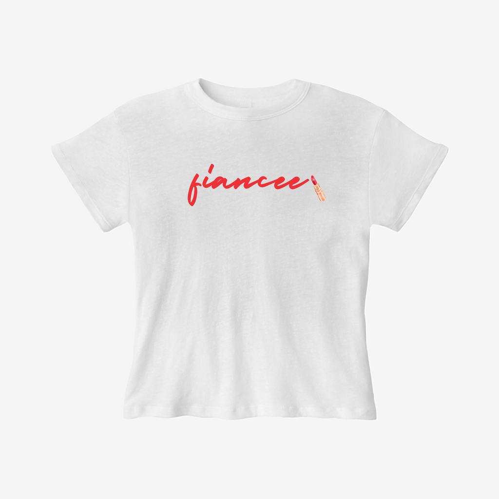 Fiancée Baby Tee | Bridal Era Graphic Tee | Bachelorette & Girls Night Shirt