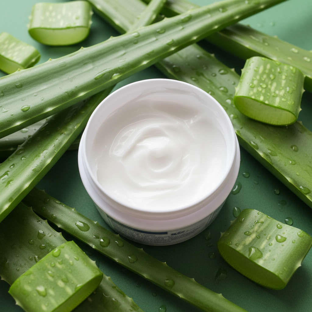aloe deep Moisturizer contains natural based ingredients