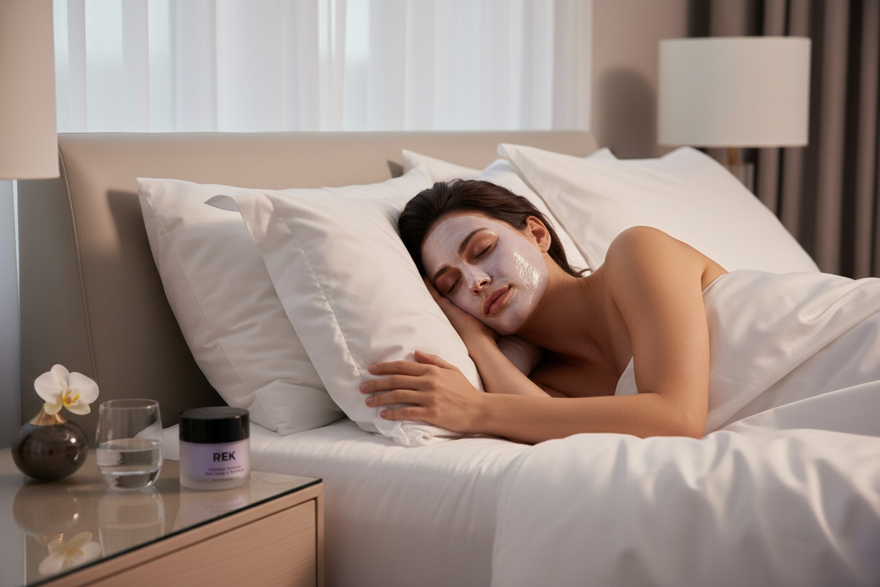 Overnight Recovery Sleep Mask & Treatment | REK Cosmetics