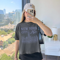 New York City Mid Length Graphic Tee – NYC Skyline