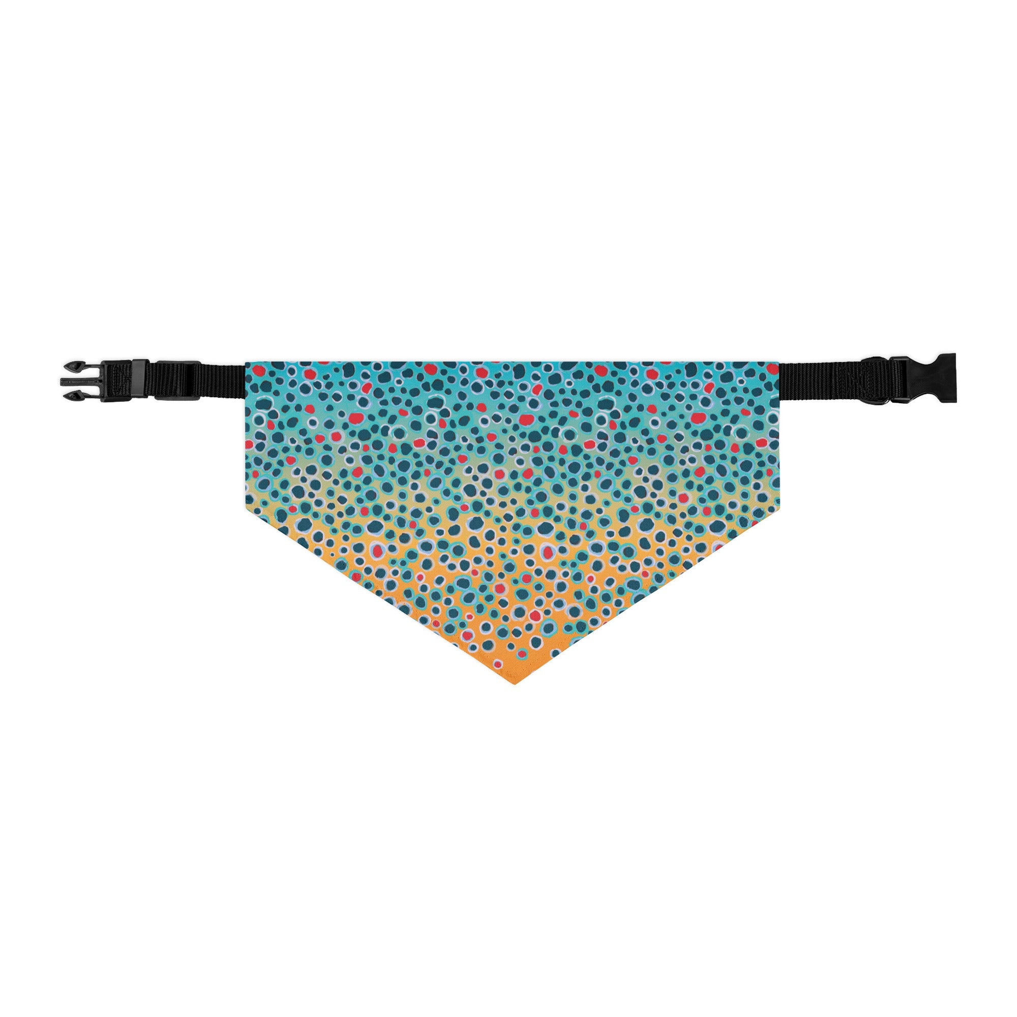 Brown Trout Pet bandana collar