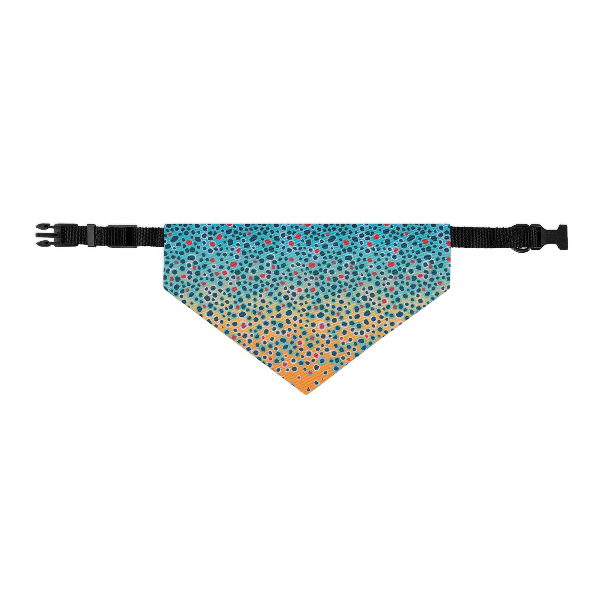 Brown Trout Pet bandana collar
