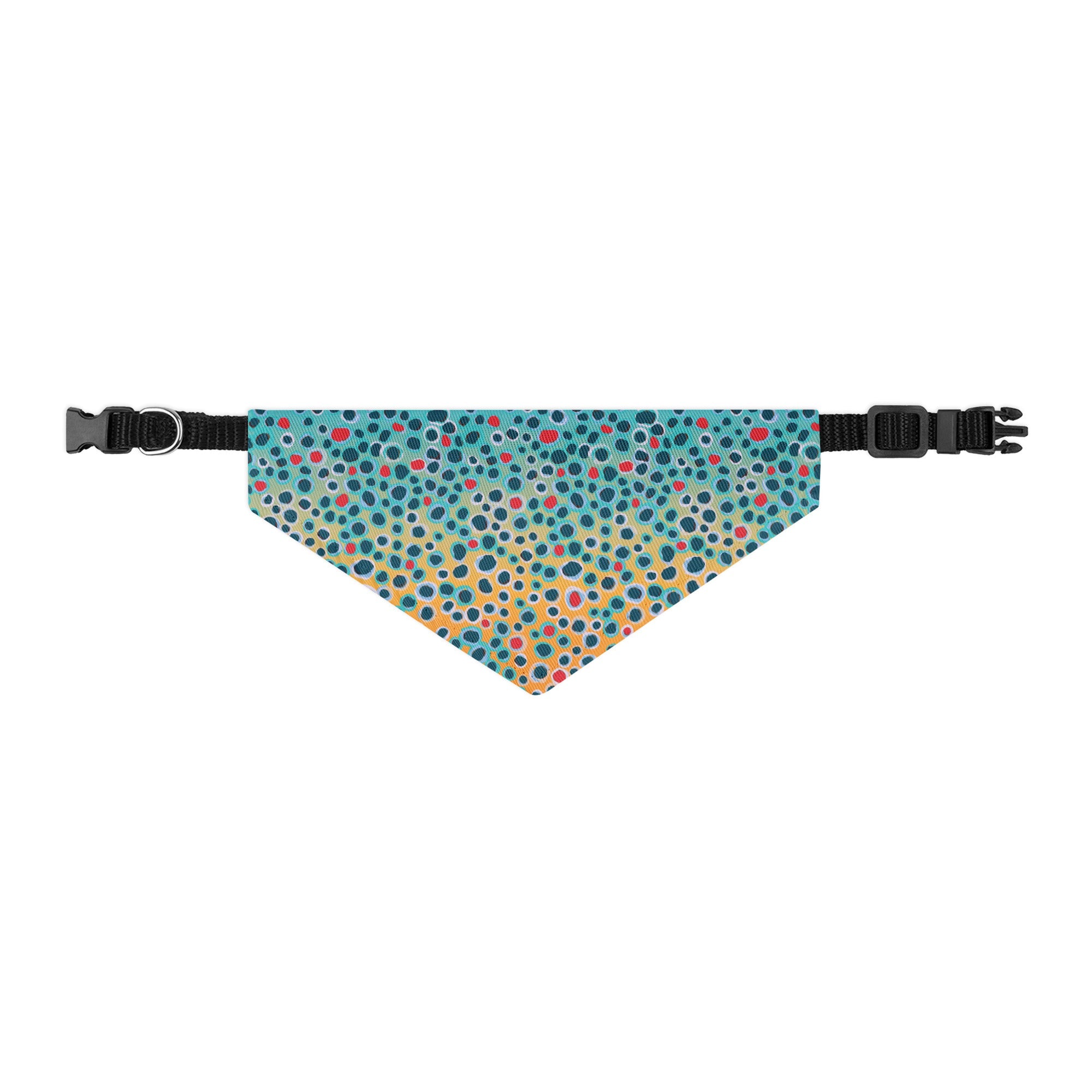 Brown Trout Pet bandana collar