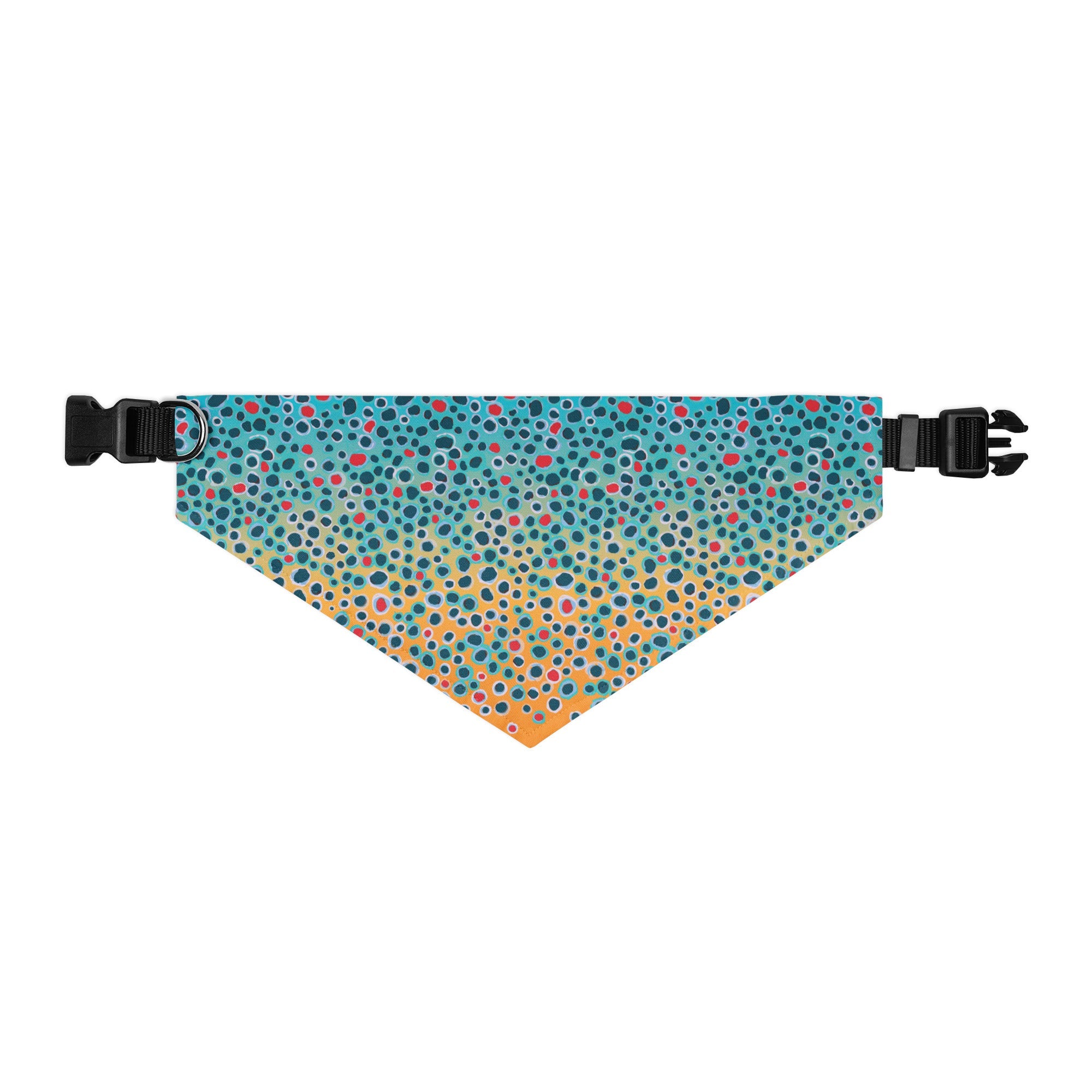 Brown Trout Pet bandana collar