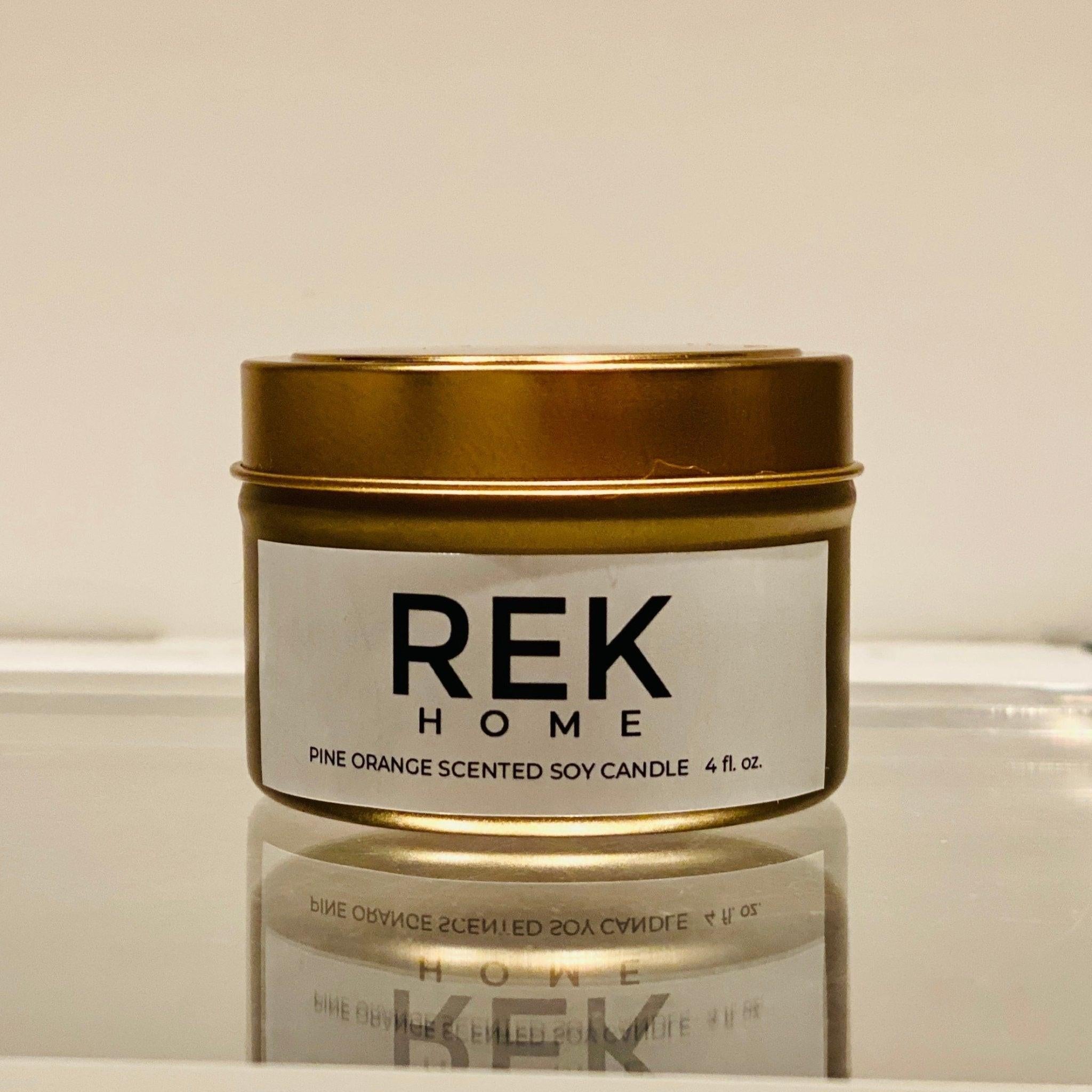 Pine Orange Soy Candle