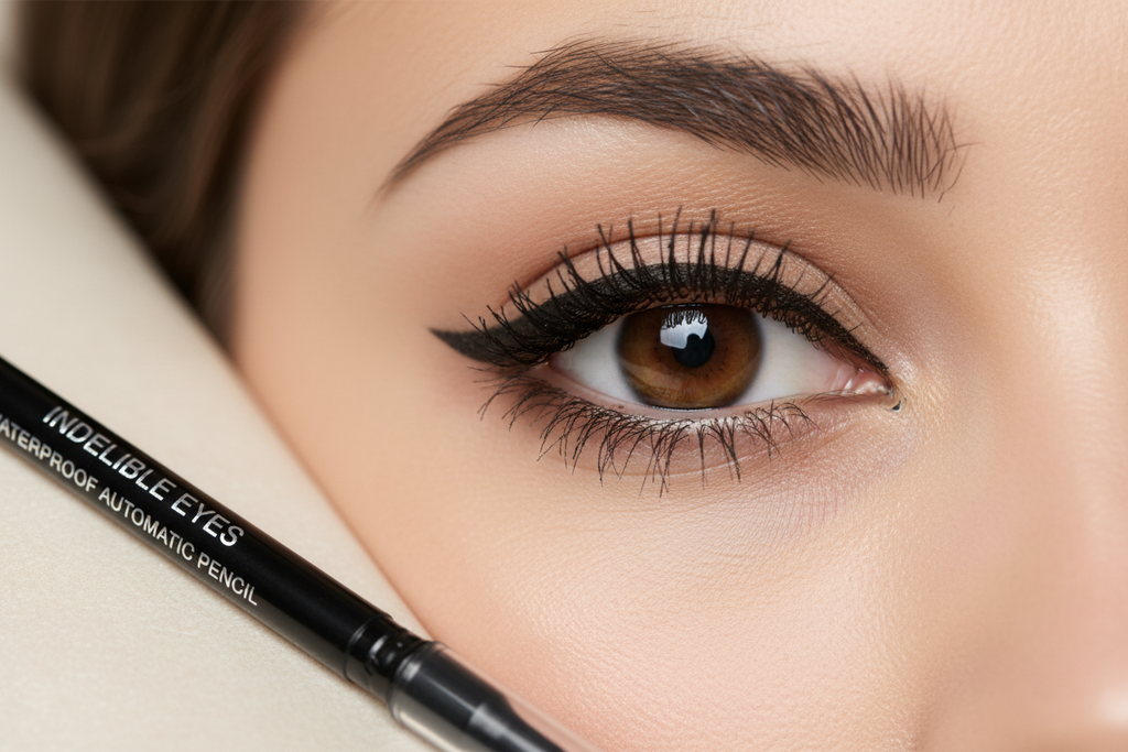 Pitch Black | Indelible Eye Auto Pencil | REK Cosmetics