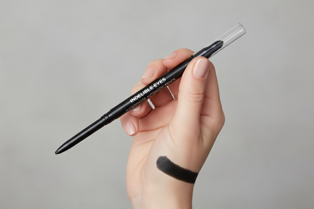 Pitch Black | Indelible Eye Auto Pencil | REK Cosmetics