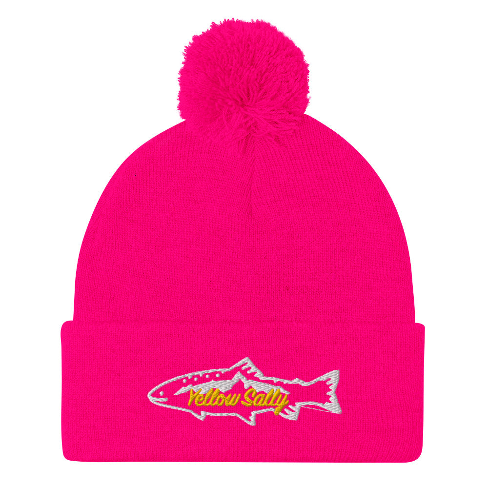 Trout Pom-Pom Beanie