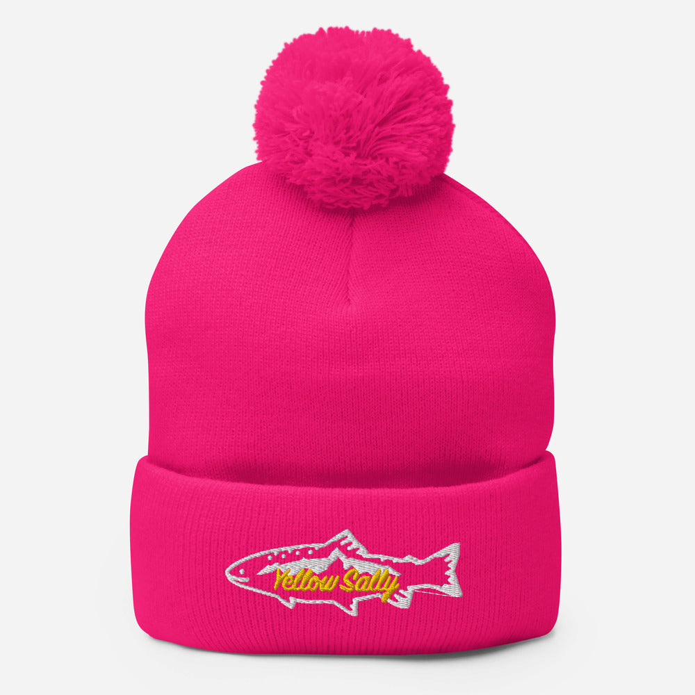 Trout Pom-Pom Beanie