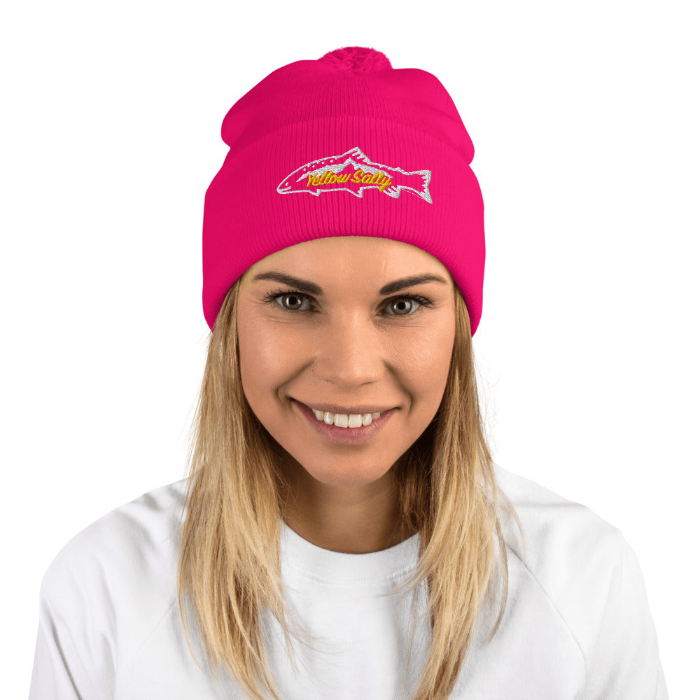 Trout Pom-Pom Beanie