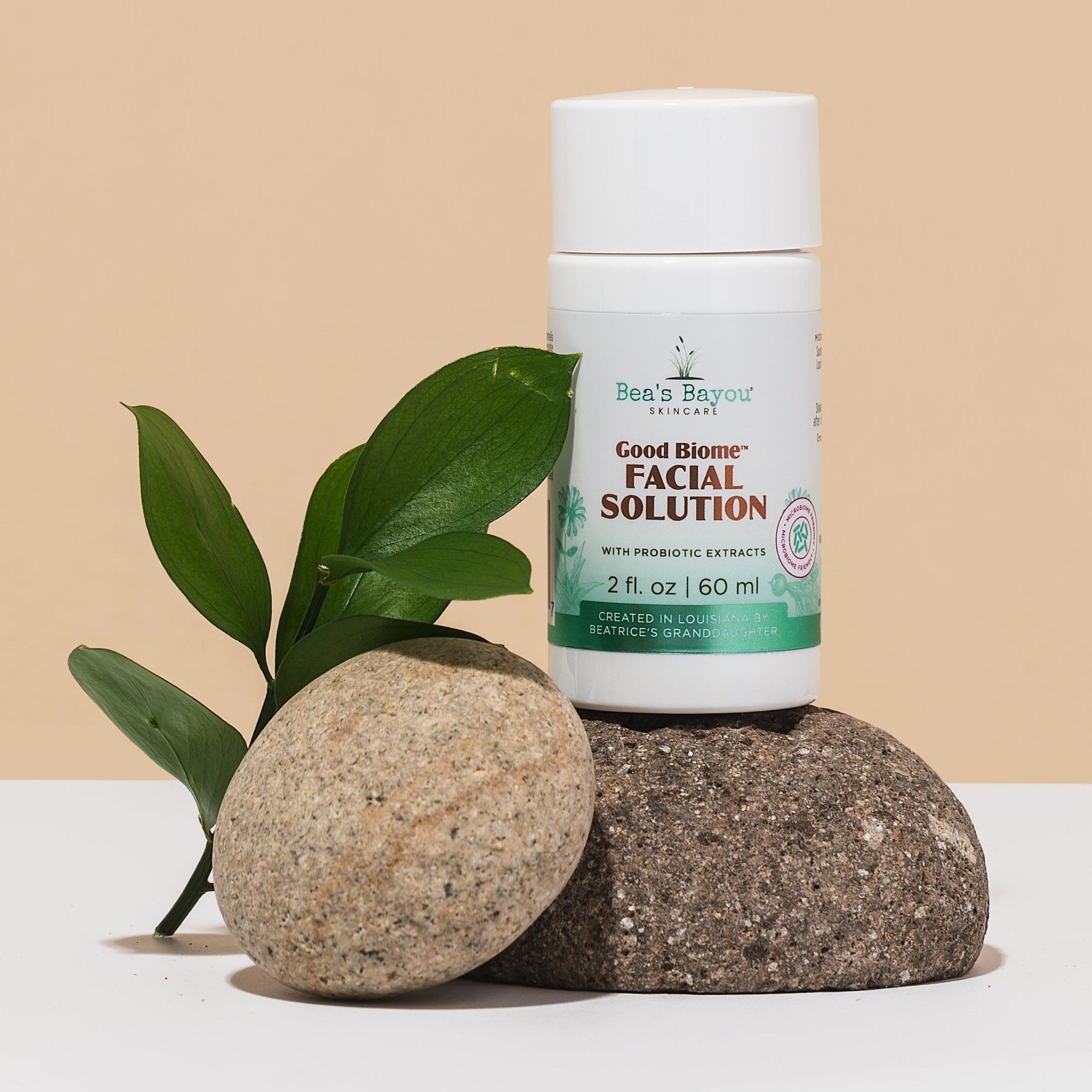 GoodBiome®️ Prebiotic Facial Solution: Liquid AHA + BHA Serum