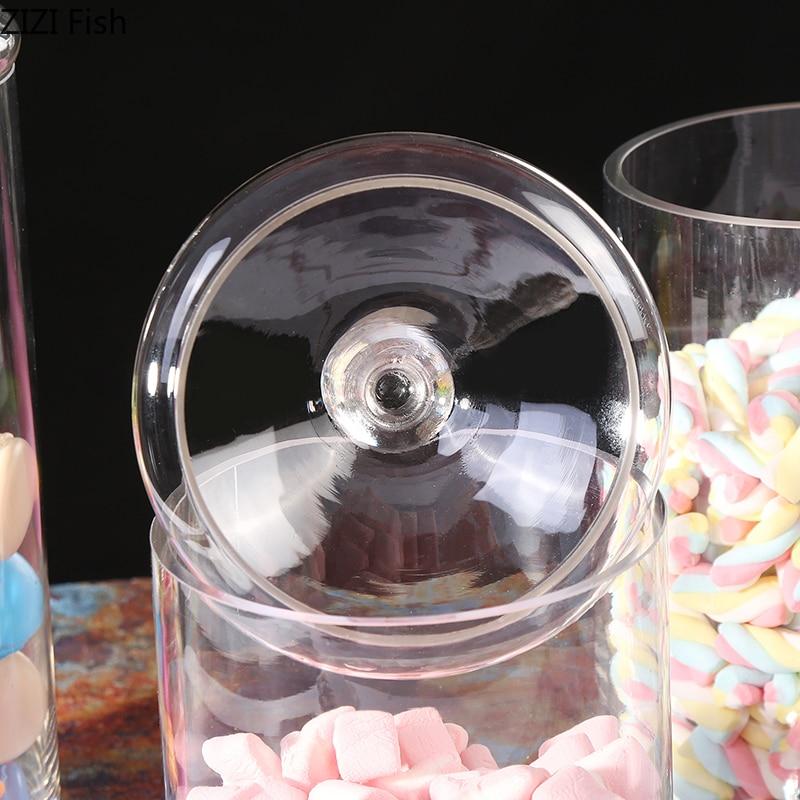 Minimalist Glass Candy Jar