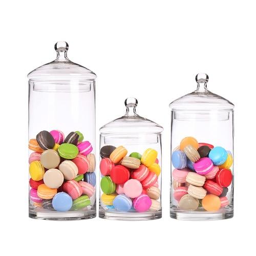 Minimalist Glass Candy Jar