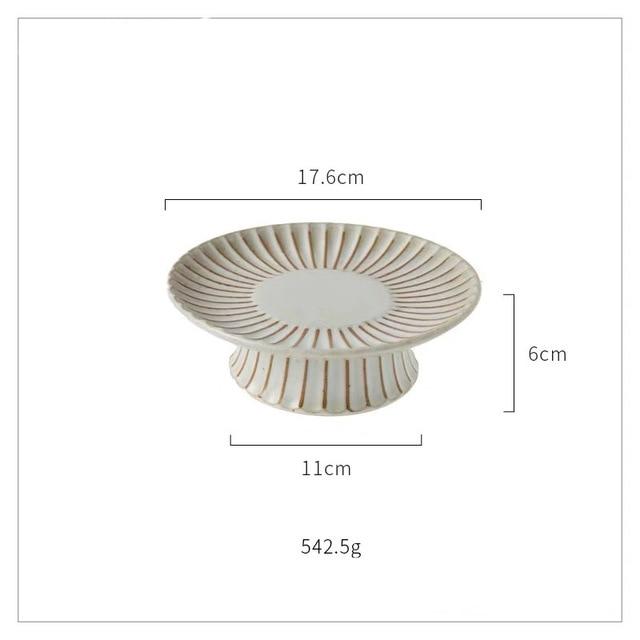 Retro Ceramic Cake Stand