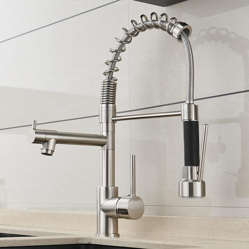 Neil Pull-Down Springs Sprout Kitchen Sink Faucet