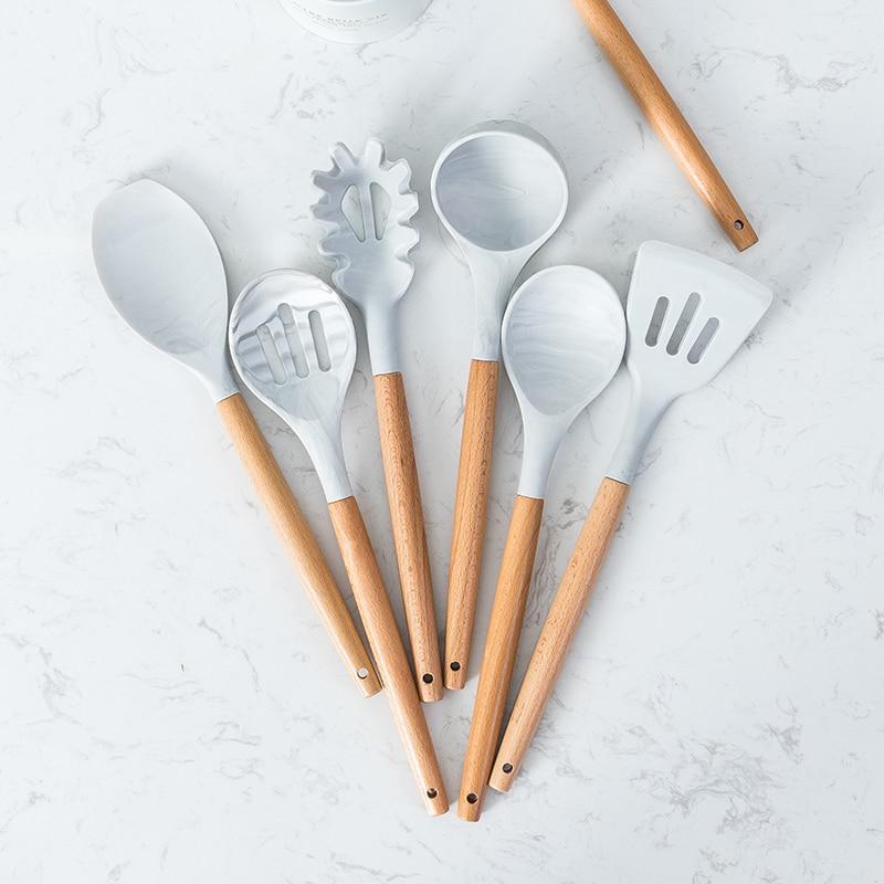 Premium Silicone Cooking Set Tools