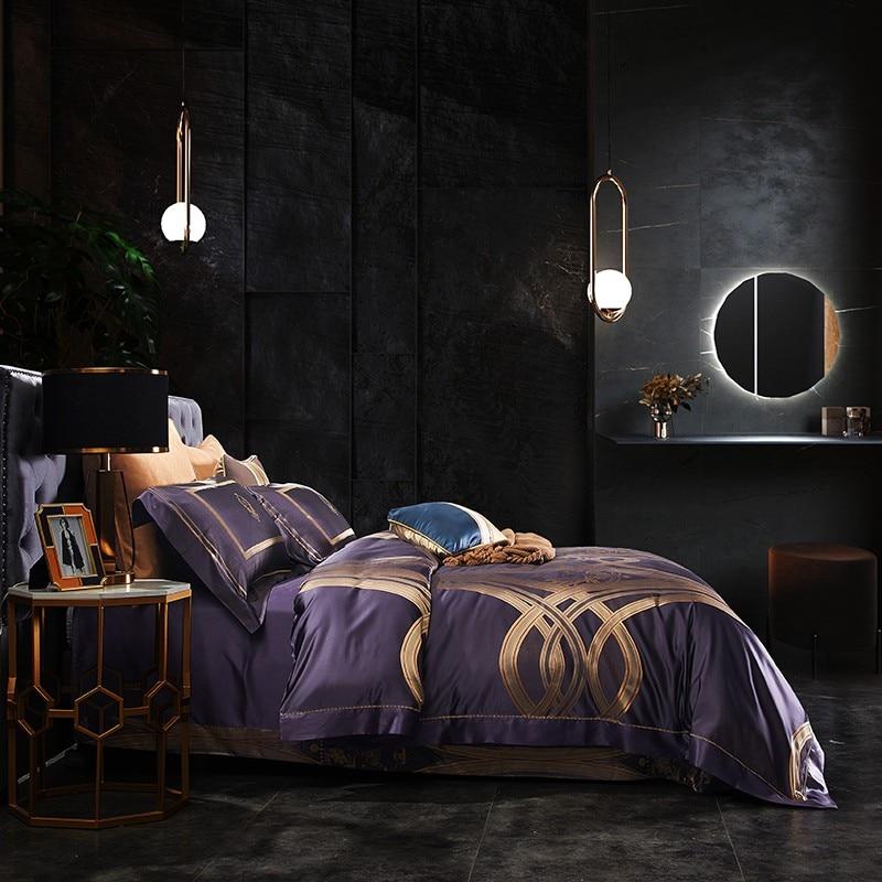 Napoleon Duvet Cover Set (Mulberry Silk) King Size