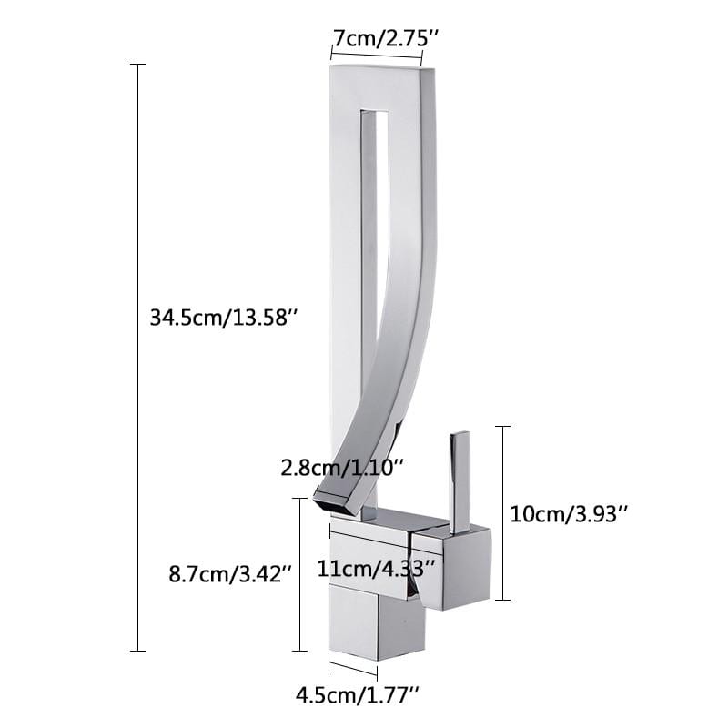 Martina Single-Hole Bathroom Faucet
