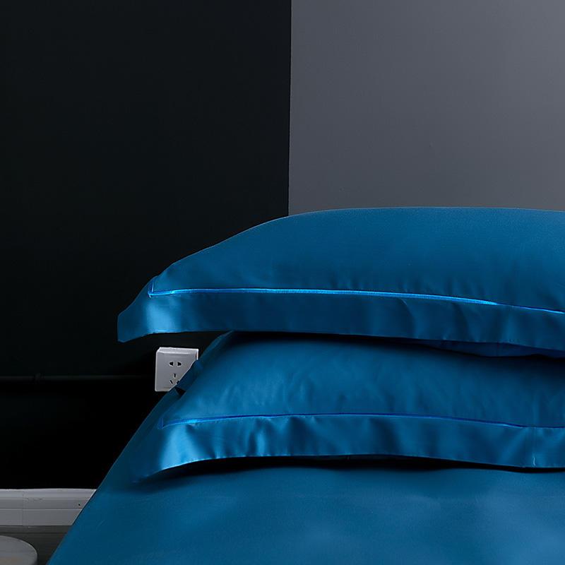 Karen Solid Color Lyocell Duvet Cover Set