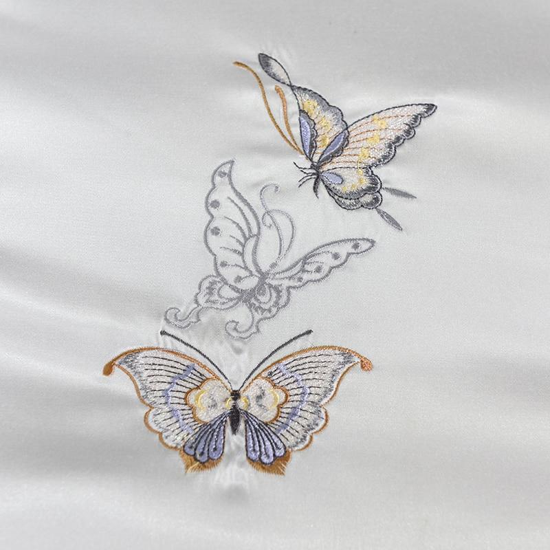 Platinum Butterfly Duvet Cover Set