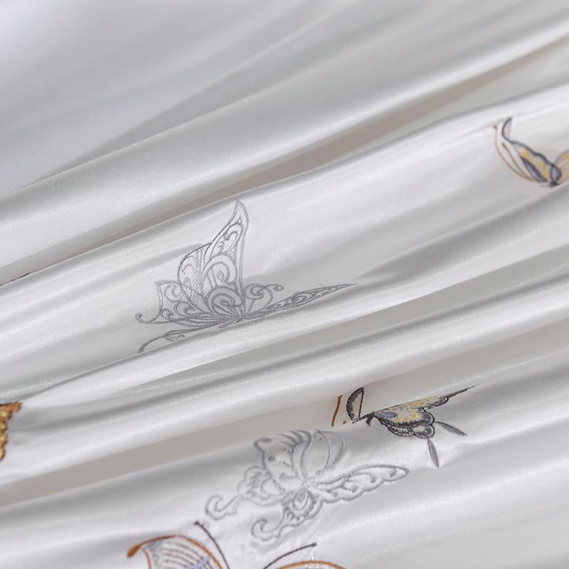Platinum Butterfly Duvet Cover Set