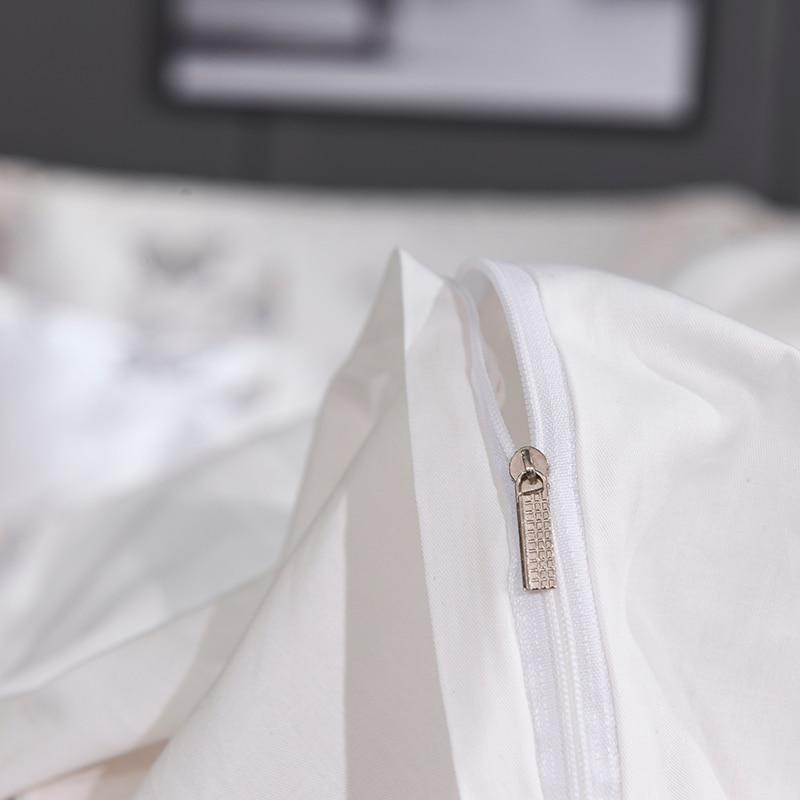 Platinum Butterfly Duvet Cover Set