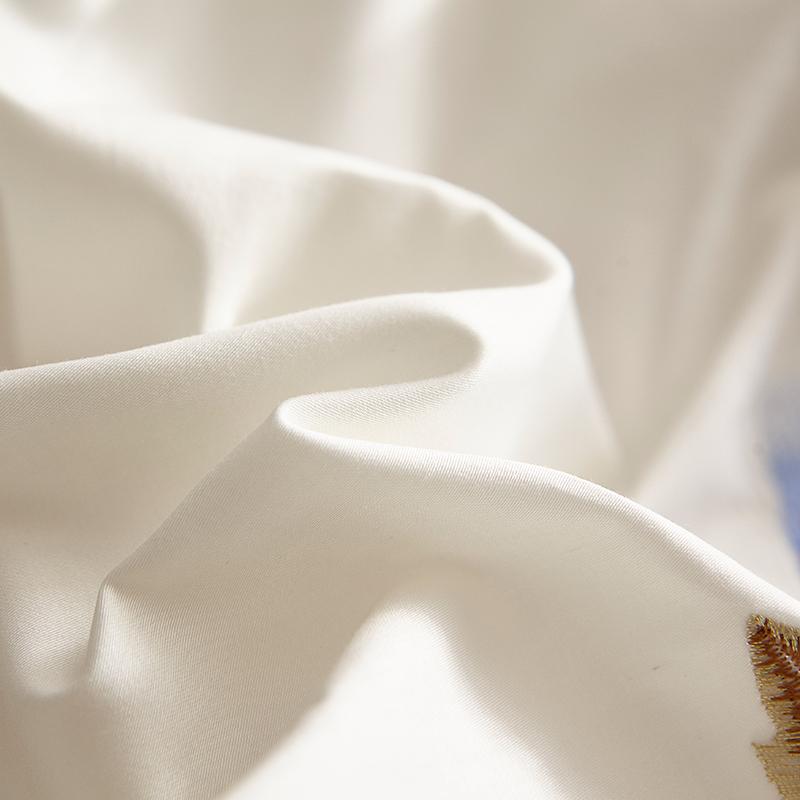 Blue Tail Luxury Duvet Cover Set (60S Egyptian Cotton)