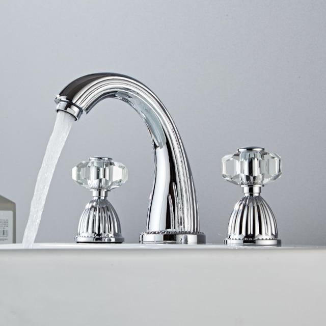 Samira Three-Hole Bathroom Faucet
