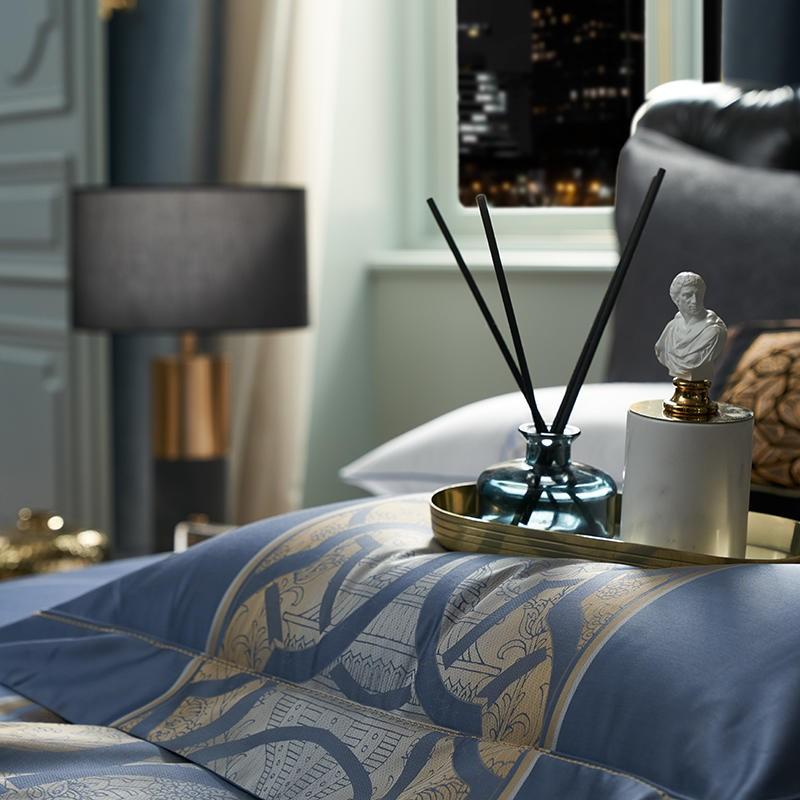Mia Gradient Modern Premium High End 1200TC Duvet Cover Set 100% Cotton