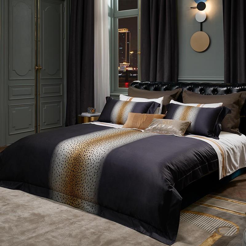 Mia Gradient Modern Premium High End 1200TC Duvet Cover Set 100% Cotton