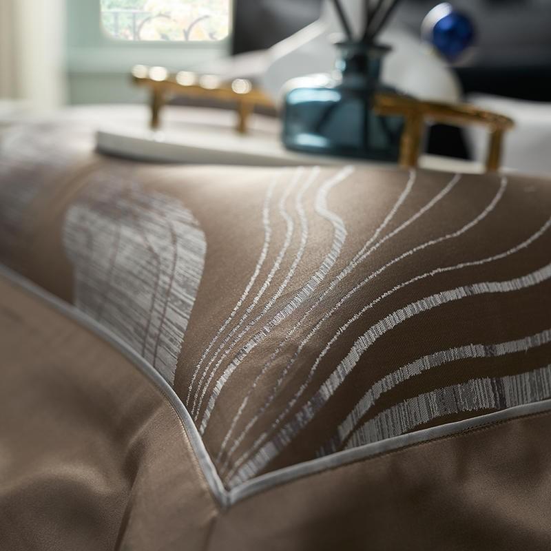 Mia Gradient Modern Premium High End 1200TC Duvet Cover Set 100% Cotton