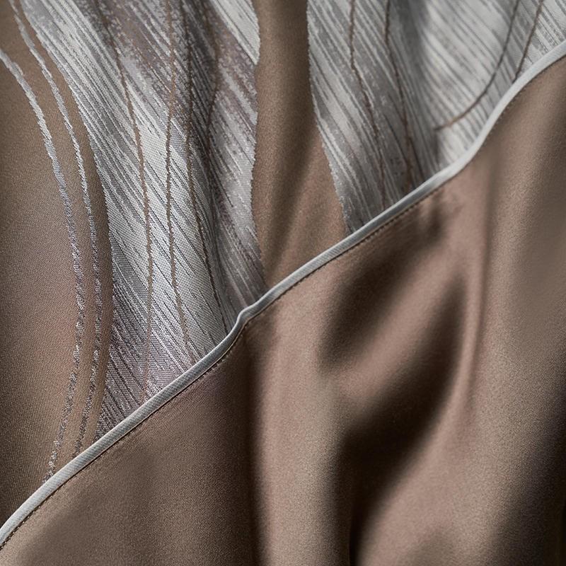 Mia Gradient Modern Premium High End 1200TC Duvet Cover Set 100% Cotton