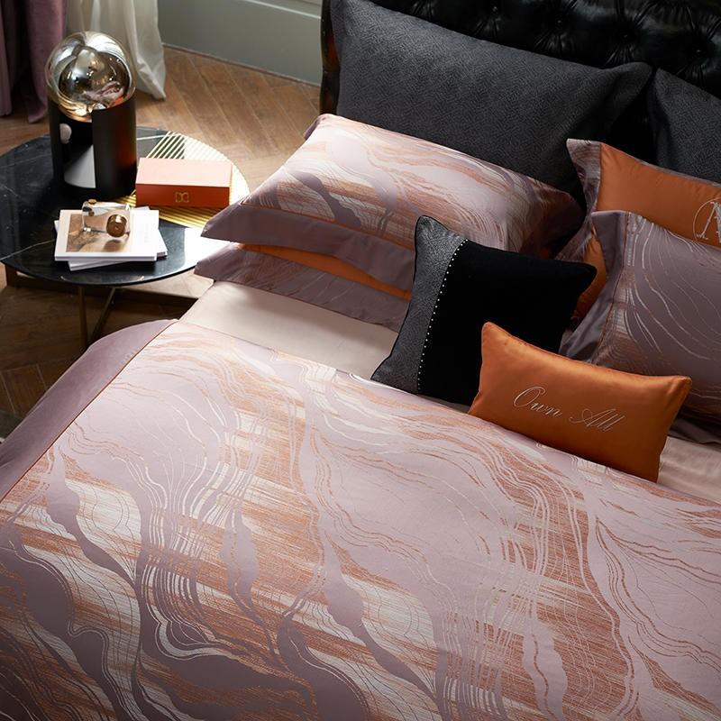 Mia Gradient Modern Premium High End 1200TC Duvet Cover Set 100% Cotton