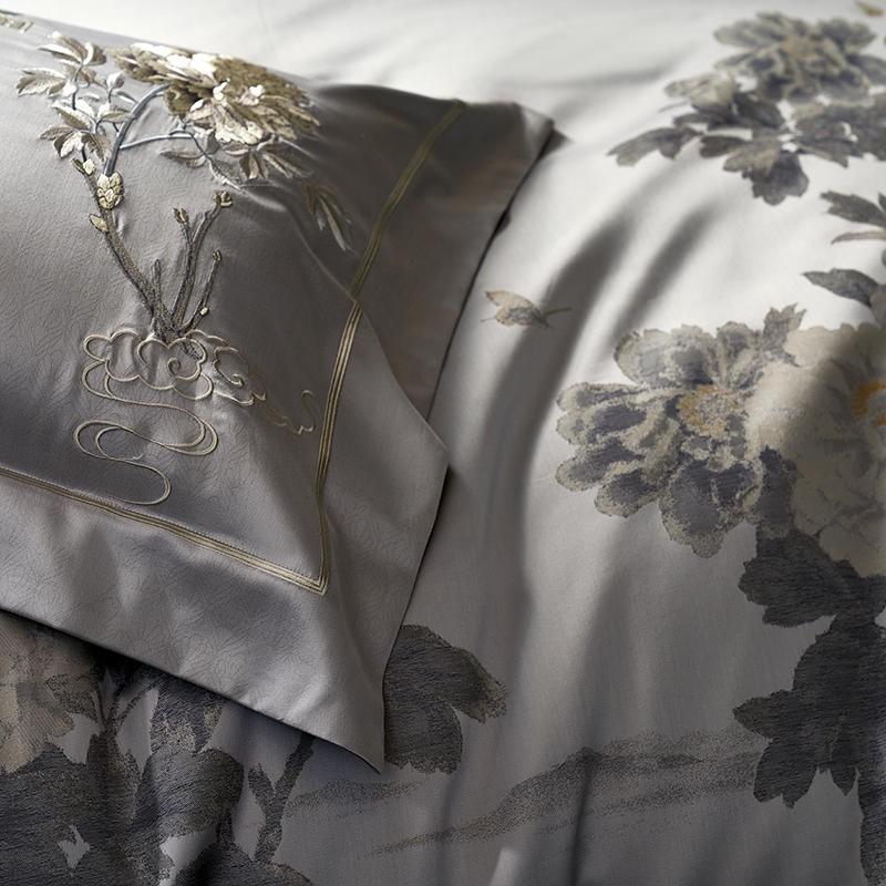 Mia Gradient Modern Premium High End 1200TC Duvet Cover Set 100% Cotton