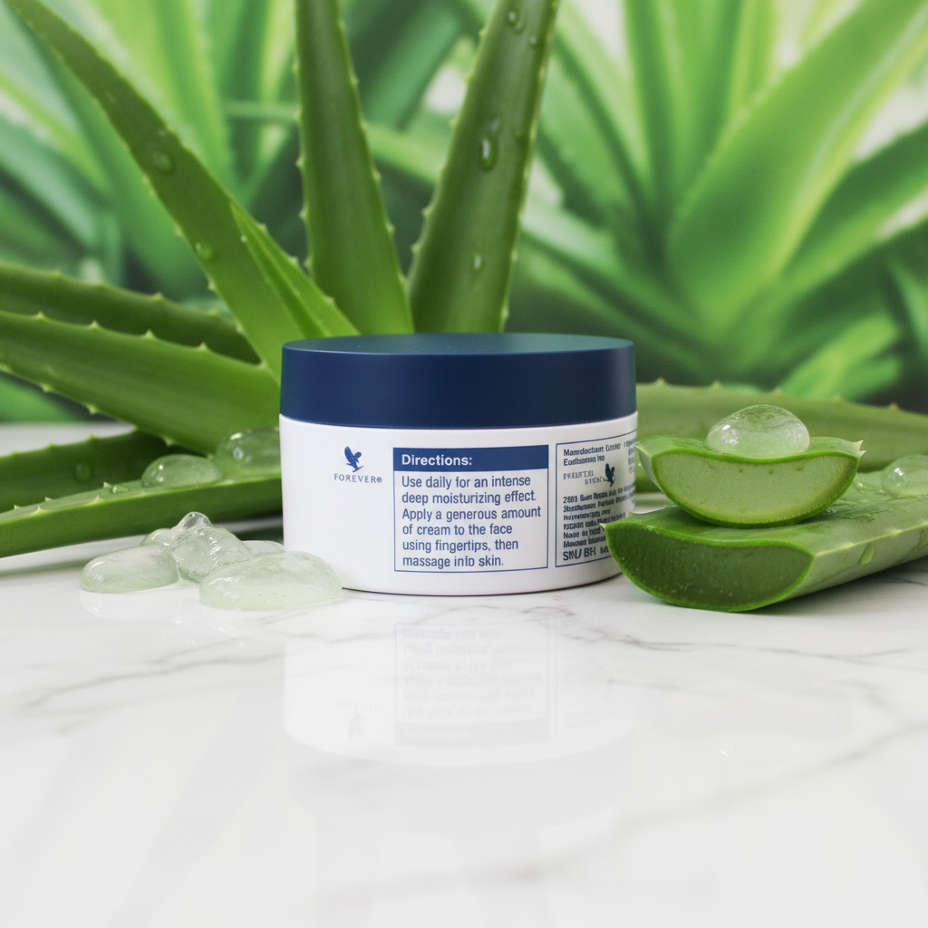 aloe deep Moisturizer contains natural based ingredients