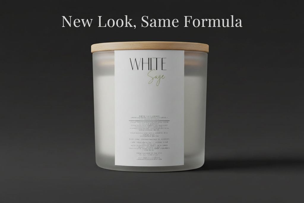 White Sage Candle Energy clearing Aromatherapy Candle