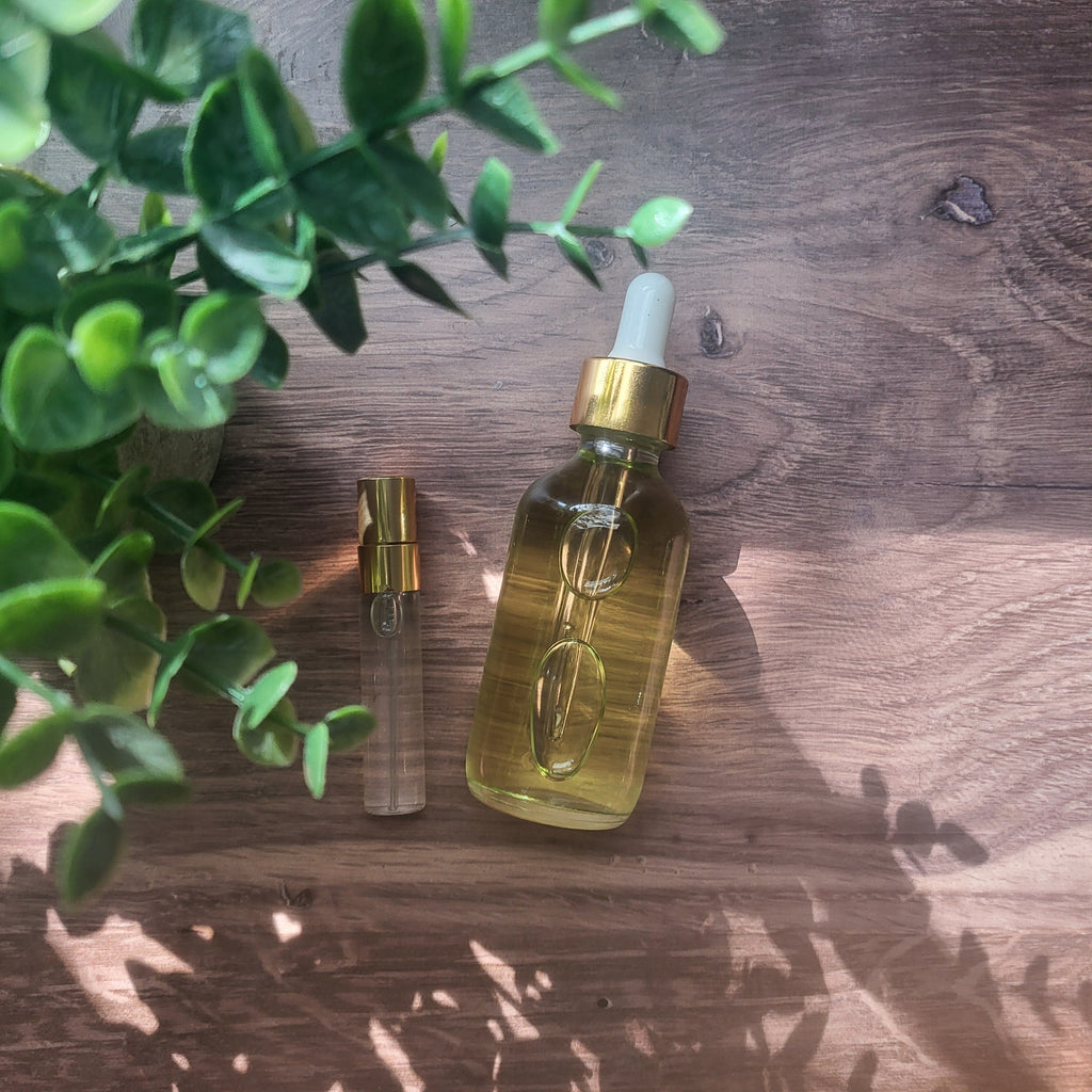 Coconut Cream & Vanilla Bourbon Latte Body Oil & Perfume Set