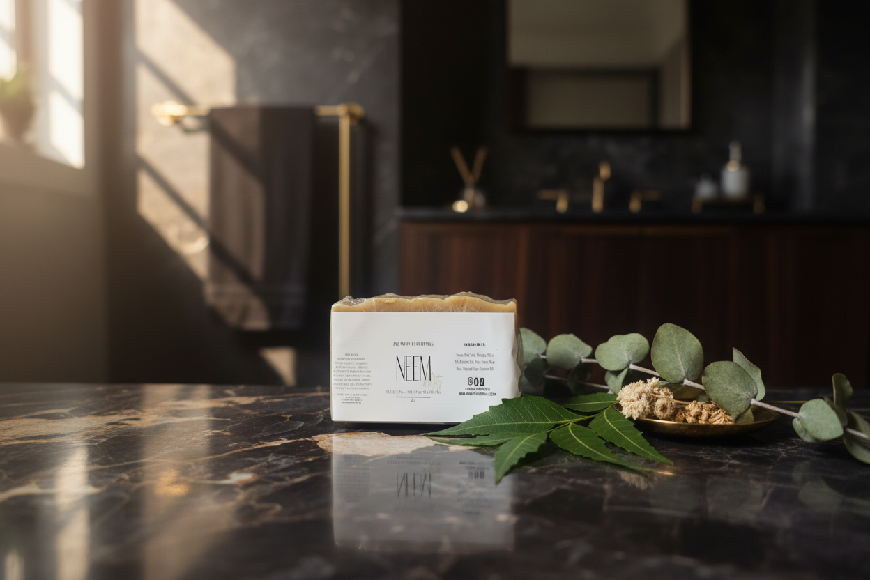 Neem & Oats Handmade Soap Bar