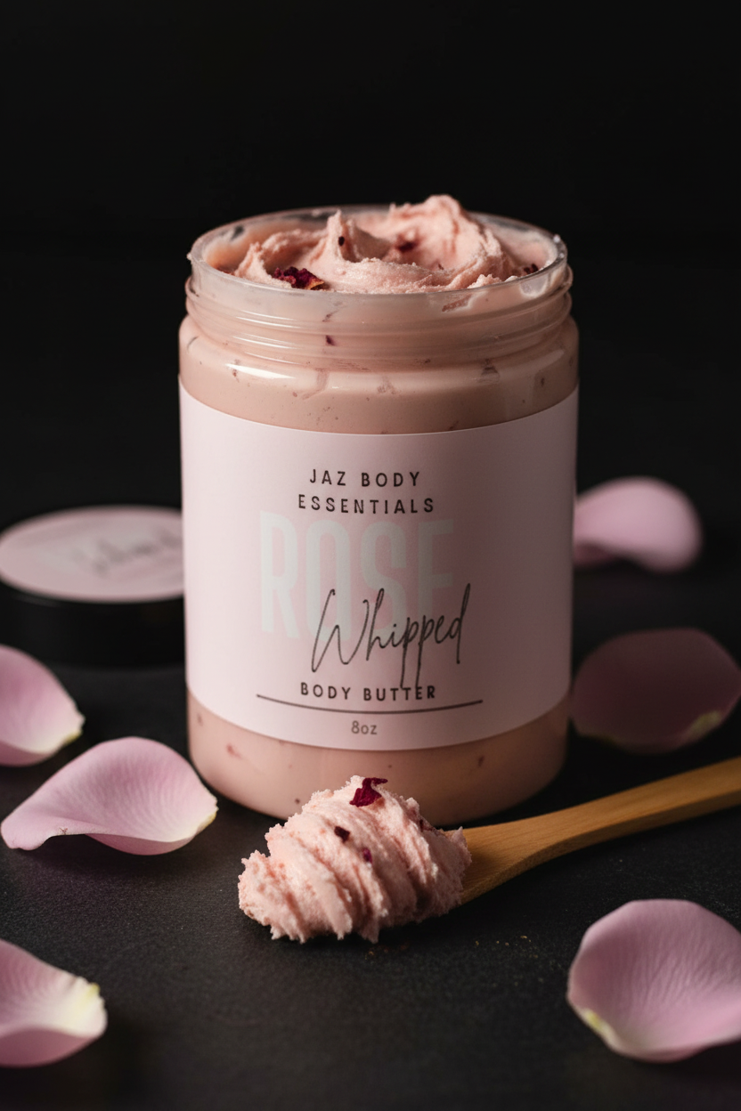 Rose Infused Vegan Body Butter 12oz.