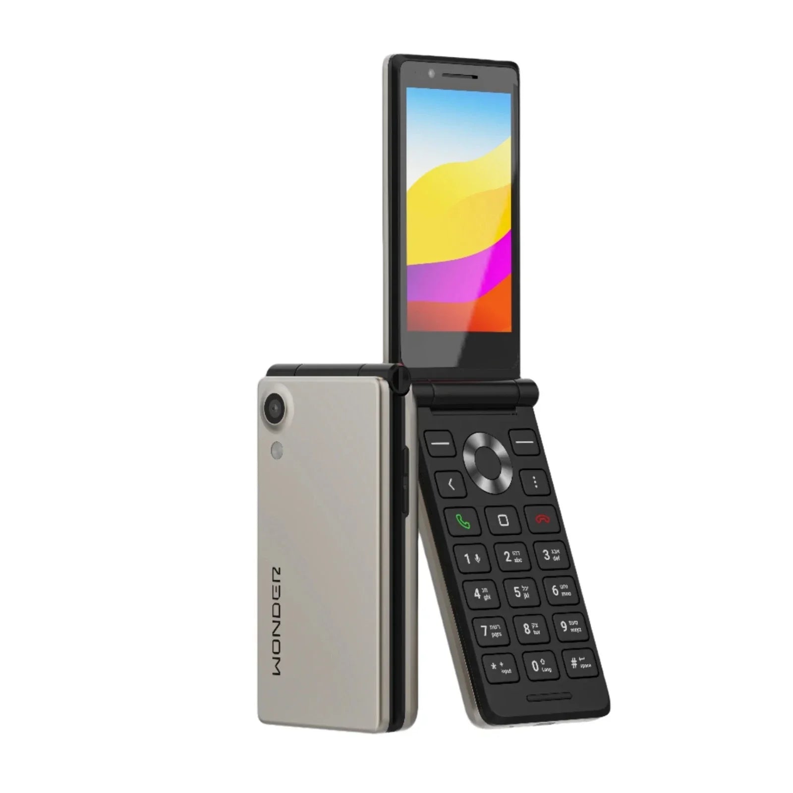 Wonder Flip Phone – Champagne Gold