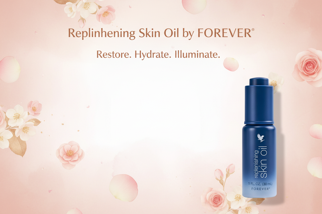 Replenishing skin oil supports smoother-looking skin and restores moisture with this light silicone-free fluid containing retinol and a blend of vitamin E aloe vera and borage seed oil.