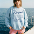 Newport Sailing Club Sweatshirt – Coastal Preppy Crewneck