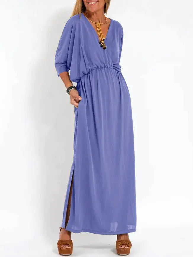 V-Neck Maxi Dress