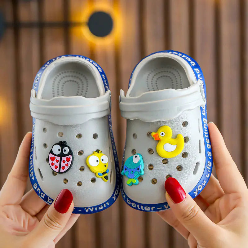 Summer Cartoon Kids Sandals and Slippers for Boys